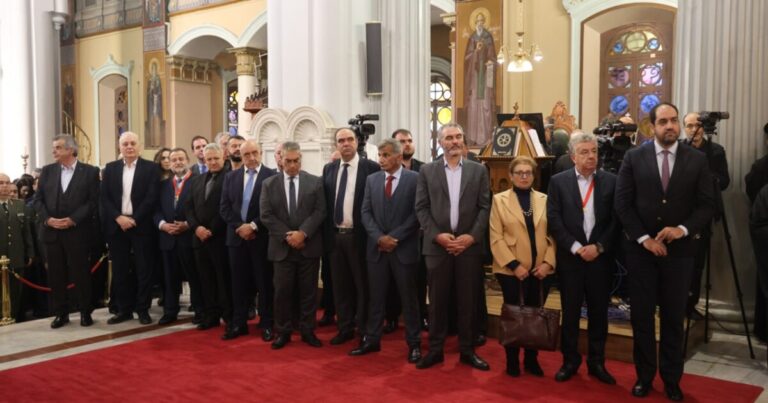 Αρναουτάκης για το νέο Μητροπολίτη Λάμπης, Συβρίτου και Σφακίων: «Άξιος Ιεράρχης σε έναν ευλογημένο τόπο – Θα είμαστε αρωγοί στο έργο του»