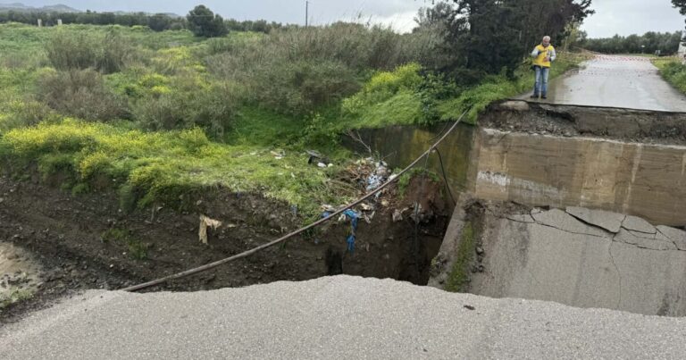 Κρήτη | Εκτεταμένες ζημιές σε κοινότητες του Δήμου Φαιστού από την έντονη κακοκαιρία – Δρομολογούνται οι διαδικασίες για να κηρυχθεί σε κατάσταση έκτακτης ανάγκης