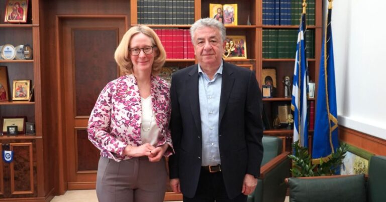 Κρήτη | Τον Αρναουτάκη επισκέφθηκε η Πρέσβης της Αυστρίας στην Ελλάδα