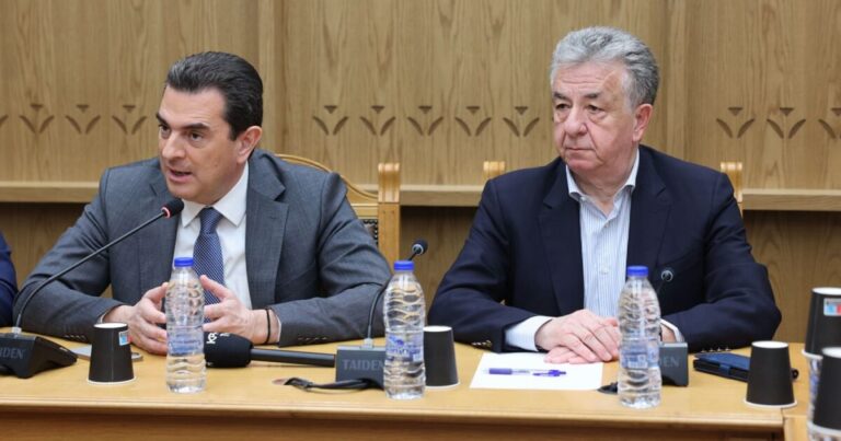 Κρήτη | Τον Σταύρο Αρναουτάκη επισκέφθηκε ο Κώστας Σκρέκας – Τι συζήτησαν