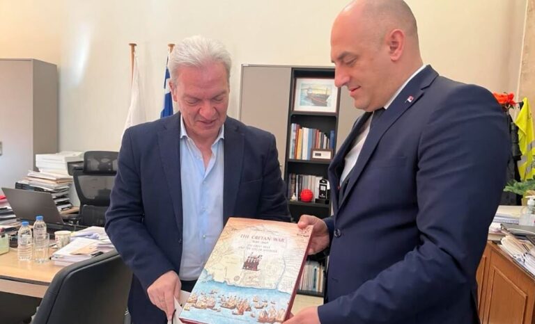 Κρήτη | Συνάντηση Καλοκαιρινού με τον Πρέσβη της Δημοκρατίας της Σερβίας στην Ελλάδα