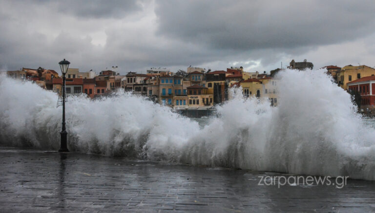 Έκτακτη προειδοποίηση της Περιφέρειας Κρήτης για επικίνδυνα καιρικά φαινόμενα Τετάρτη και Πέμπτη