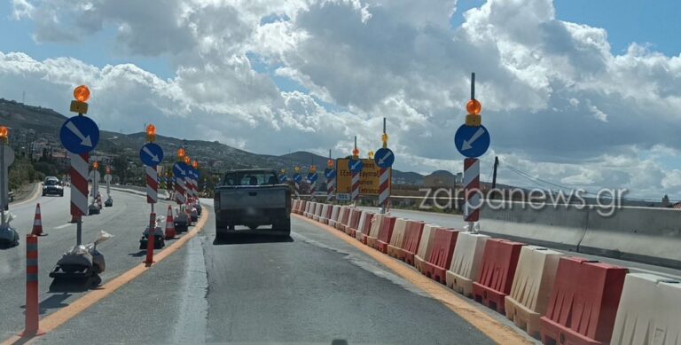 Όλη η εθνική οδός ένα εργοτάξιο – Challenge για γερά νεύρα η οδήγηση στον ΒΟΑΚ | Video+Photos