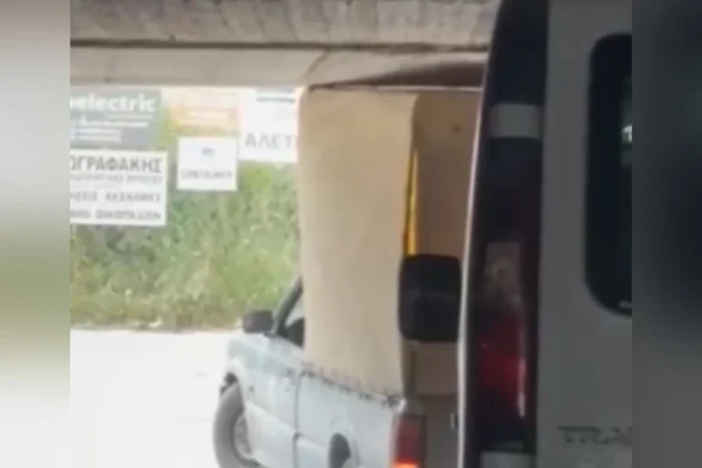 Κρήτη | Φορτηγό σφήνωσε… σε γέφυρα | Video