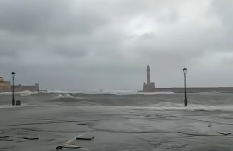 Σε συναγερμό σήμερα και αύριο η Κρήτη λόγω των καιρικών φαινομένων – Σε αυξημένη ετοιμότητα η Πολιτική Προστασία