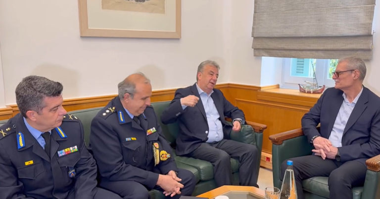 Σύσκεψη για την αντιπυρική περίοδο στην Κρήτη παρουσία του Υπουργού Κλιματικής Κρίσης και Πολιτικής Προστασίας Ευάγγελου Τουρνά | Video