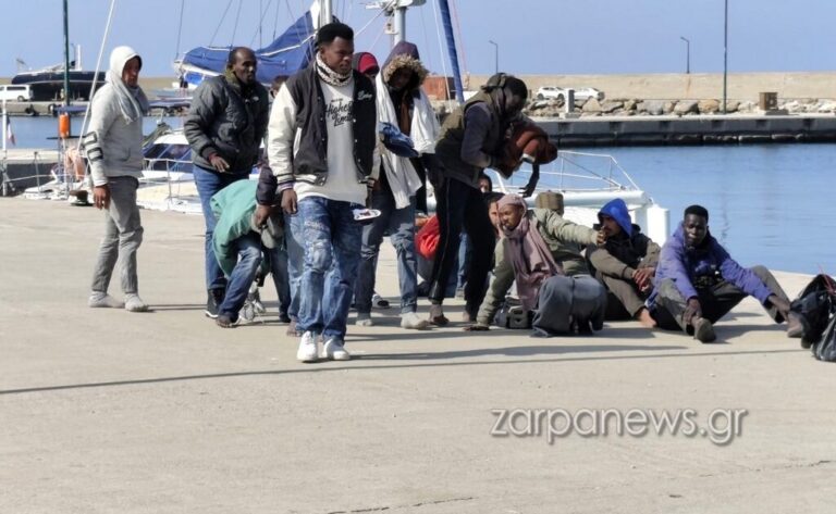 Νέες αφίξεις 110 μεταναστών στην Κρήτη